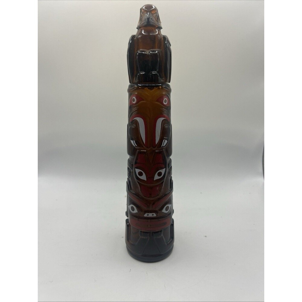 Avon Totem Pole Wild Country After Shave Bottle Empty Vintage 9” Tall